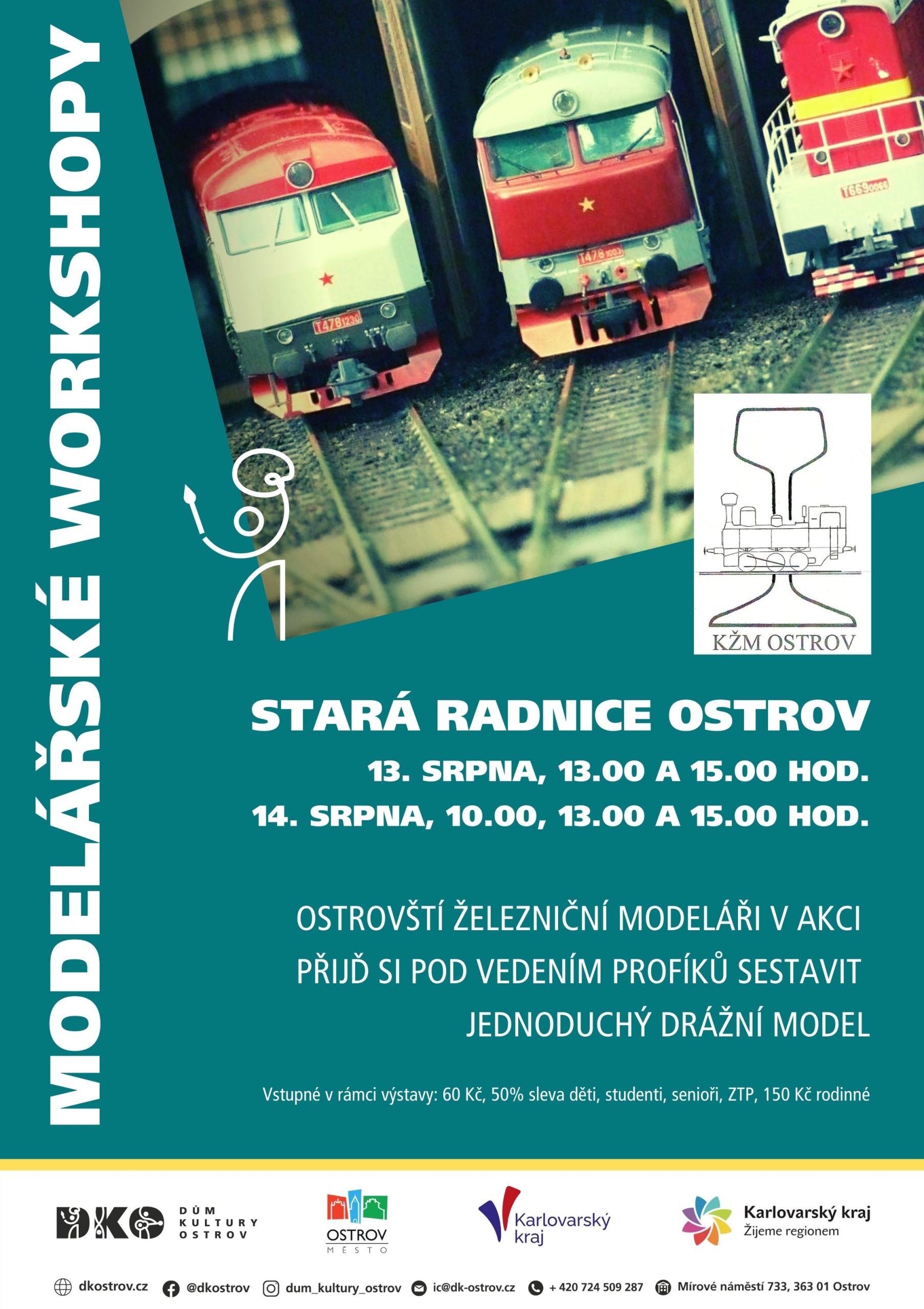 DŮM KULTURY OSTROV - Modelářské workshopy