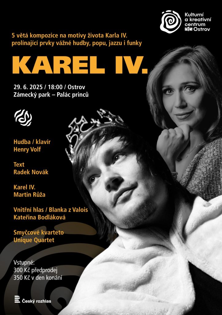 DŮM KULTURY OSTROV - KAREL IV. – KONCERT V PARKU
