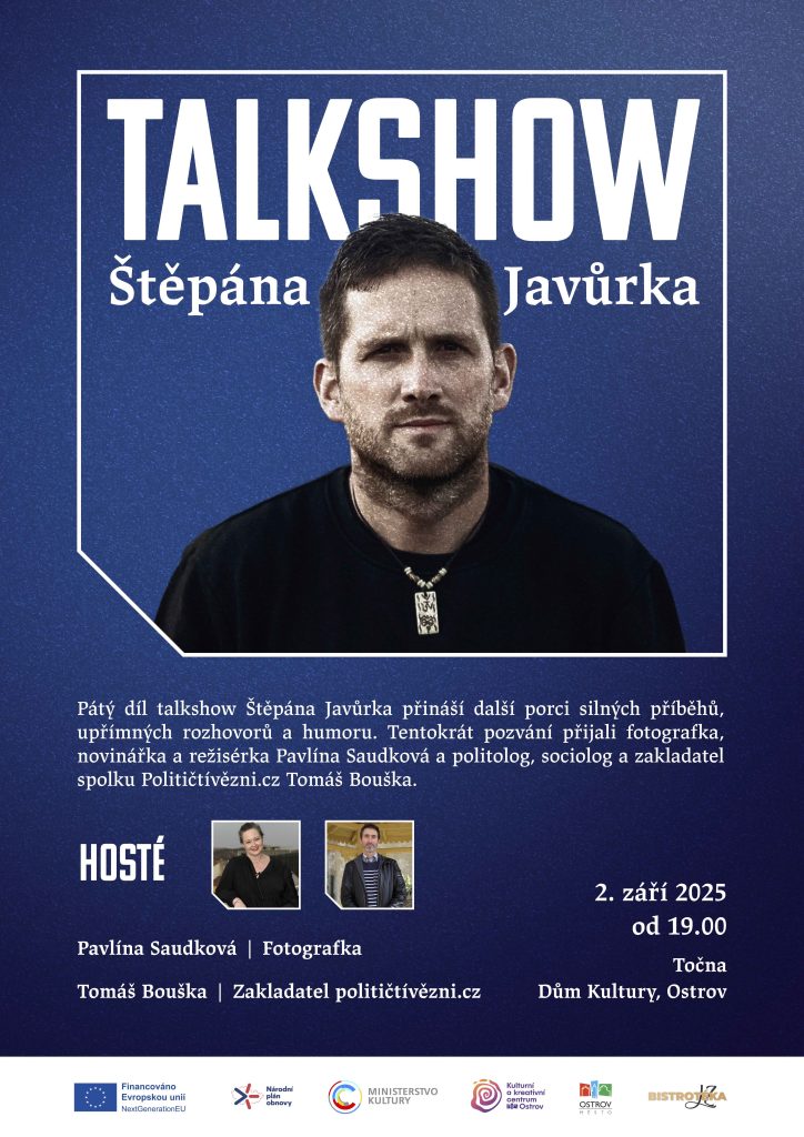 Kulturní a kreativní centrum Ostrov - Talk show Štěpána Javůrka