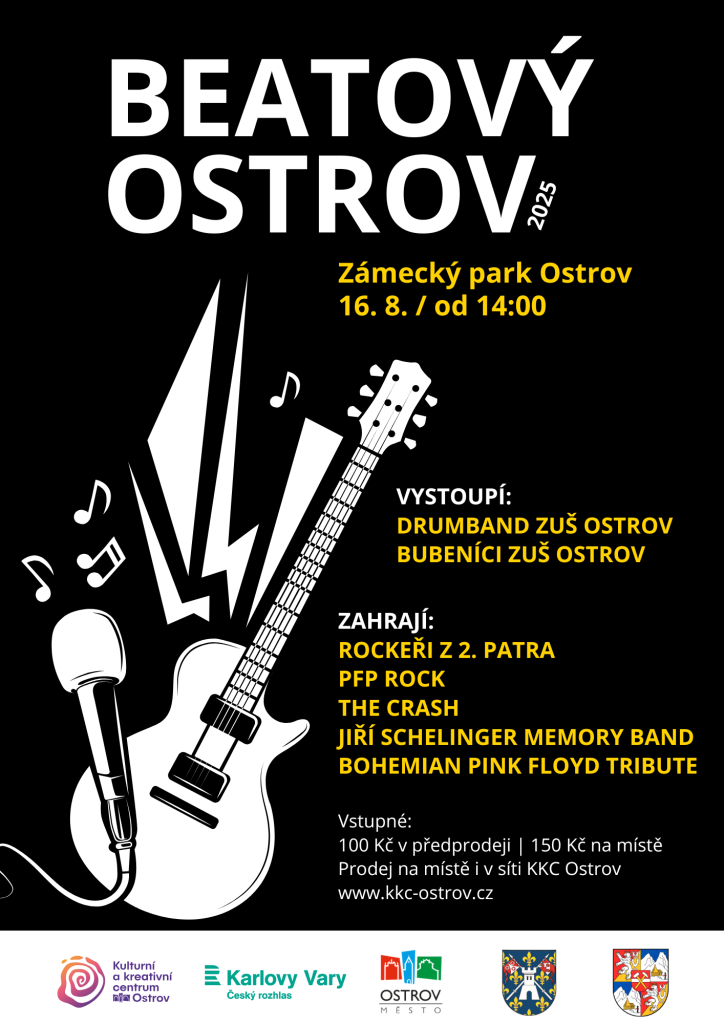 Kulturní a kreativní centrum Ostrov - BEATOVÝ OSTROV 2025