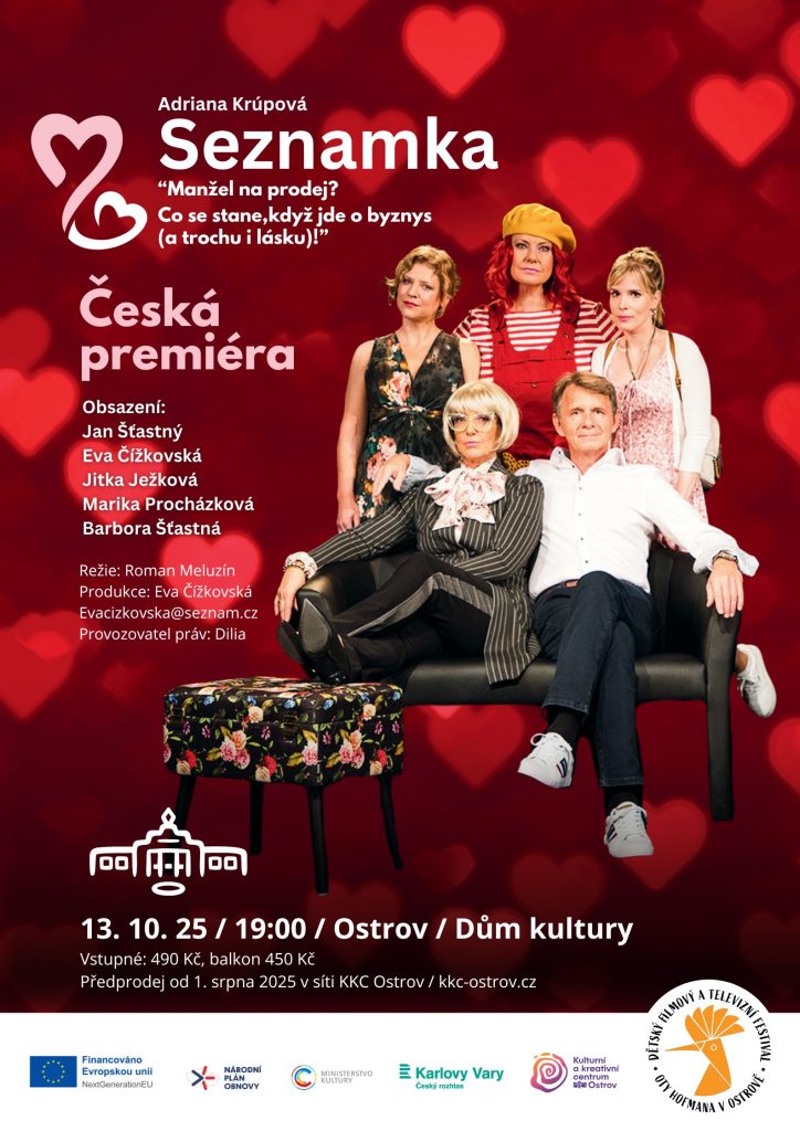 Kulturní a kreativní centrum Ostrov - Seznamka
