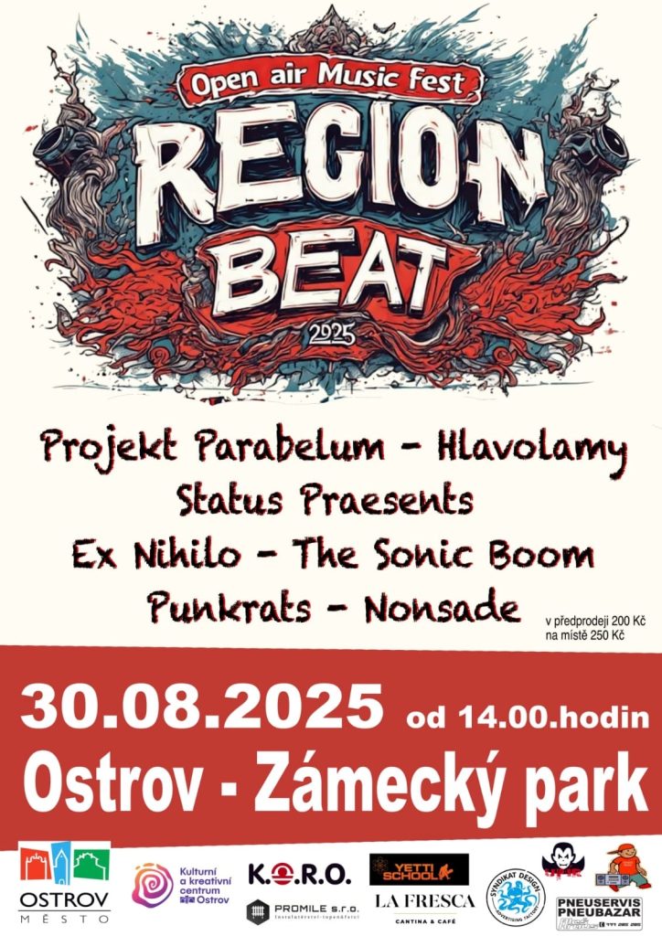 Kulturní a kreativní centrum Ostrov - REGIONBEAT 2025