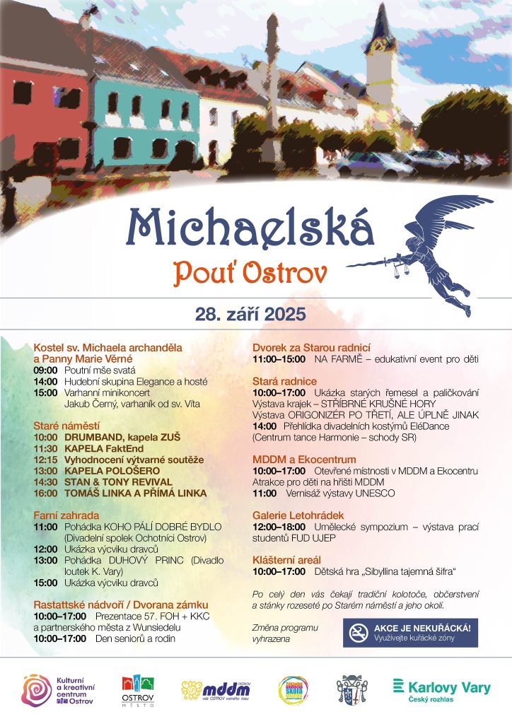 Kulturní a kreativní centrum Ostrov - MICHAELSKÁ POUŤ V OSTROVĚ