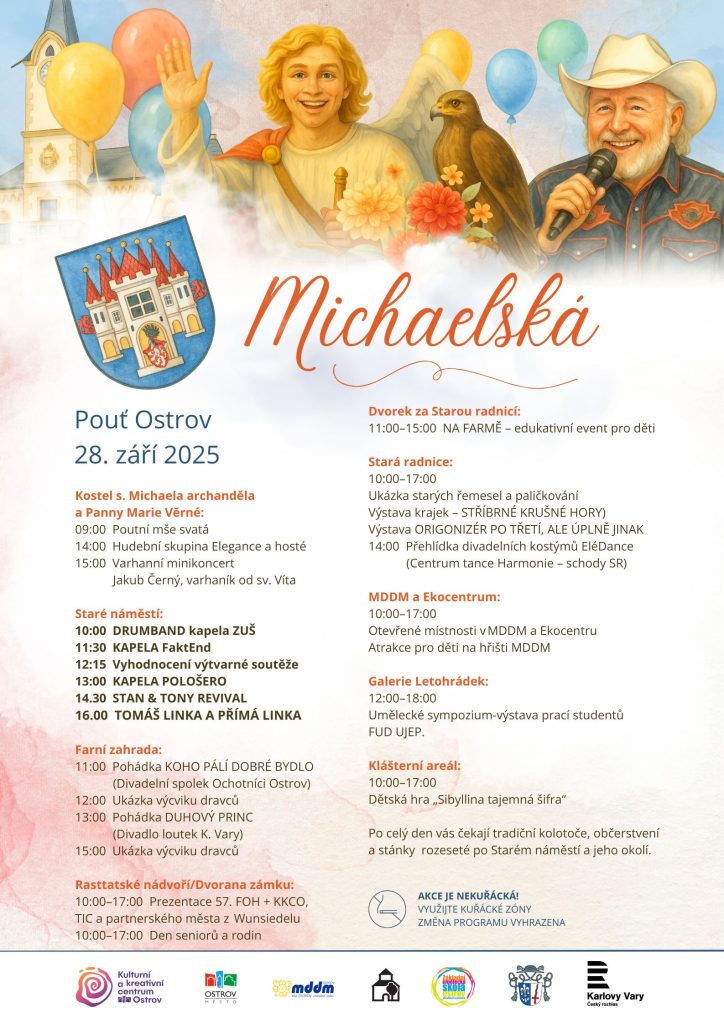 Kulturní a kreativní centrum Ostrov - MICHAELSKÁ POUŤ V OSTROVĚ