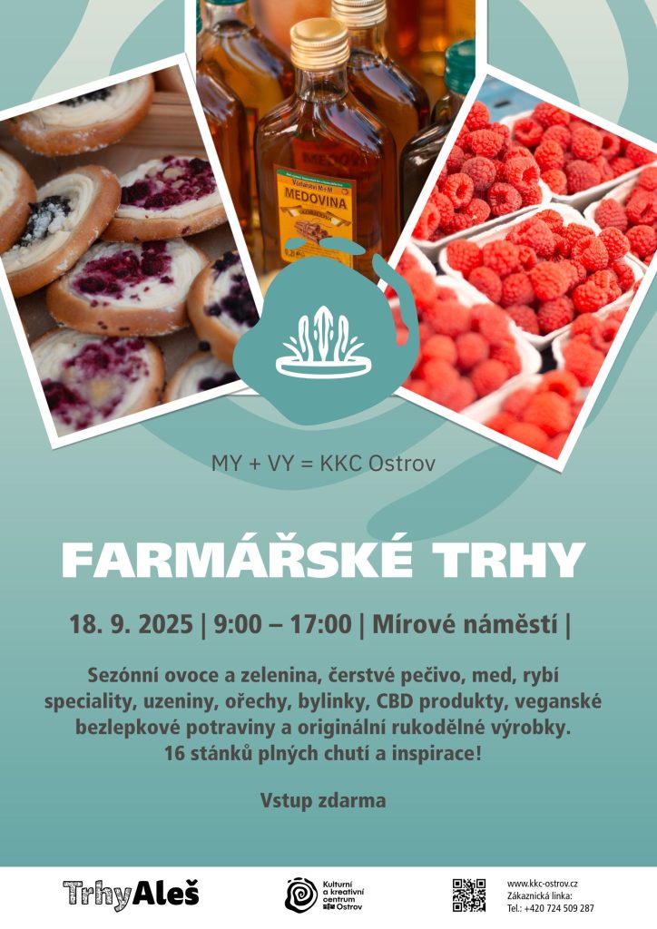 Kulturní a kreativní centrum Ostrov - FARMÁŘSKÉ TRHY