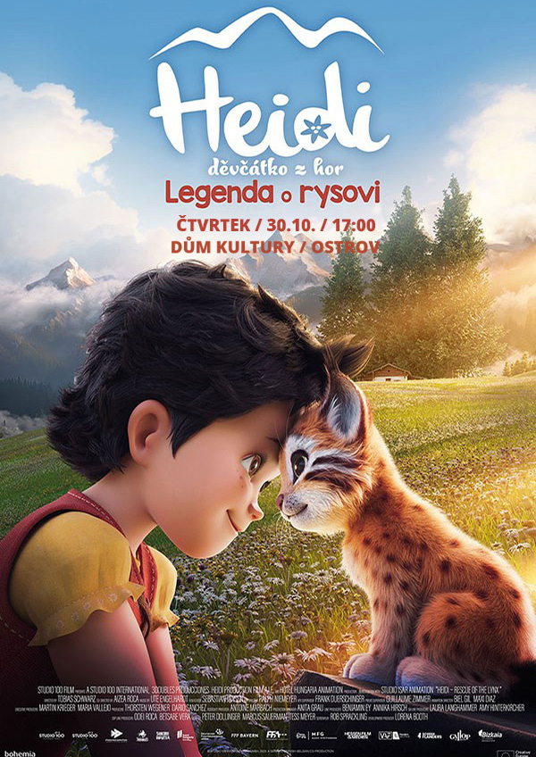 Kulturní a kreativní centrum Ostrov - HEIDI, DĚVČÁTKO Z HOR: LEGENDA O RYSOVI