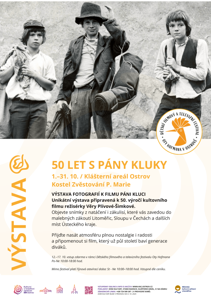 Kulturní a kreativní centrum Ostrov - 50 LET S PÁNY KLUKY