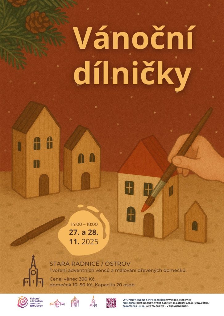 Kulturní a kreativní centrum Ostrov - Vánoční dílničky