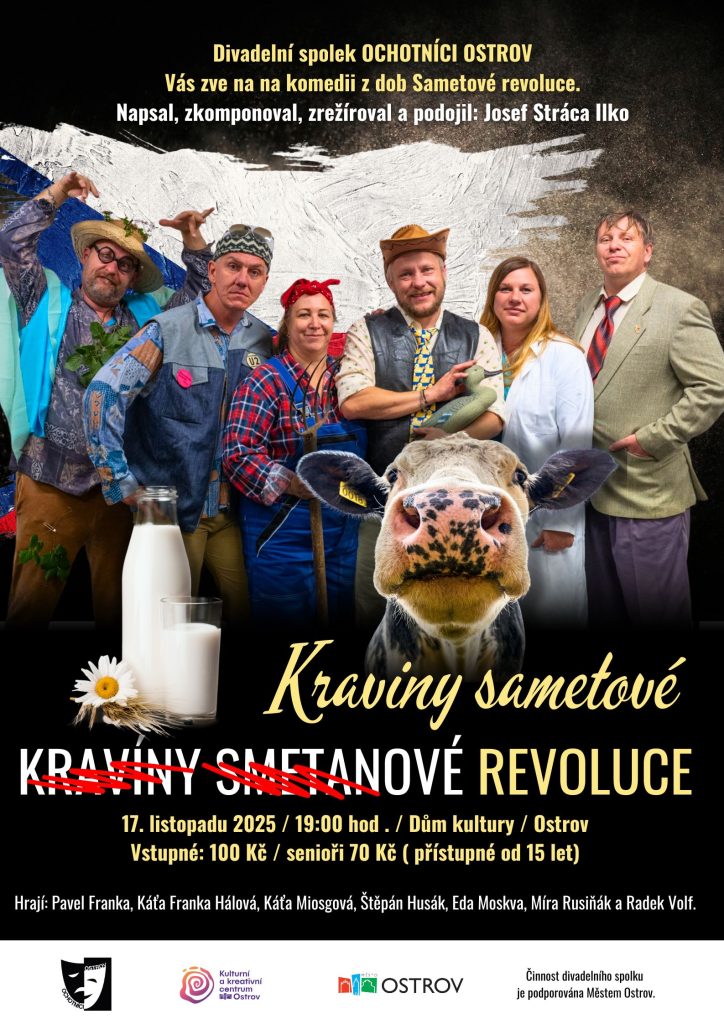 Kulturní a kreativní centrum Ostrov - KRAVINY SAMETOVÉ REVOLUCE