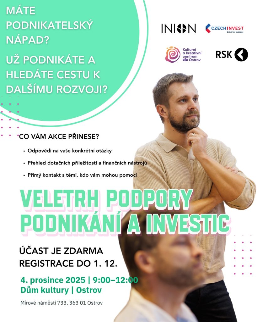 Kulturní a kreativní centrum Ostrov - VELETRH PODPORY PODNIKÁNÍ A INVESTIC