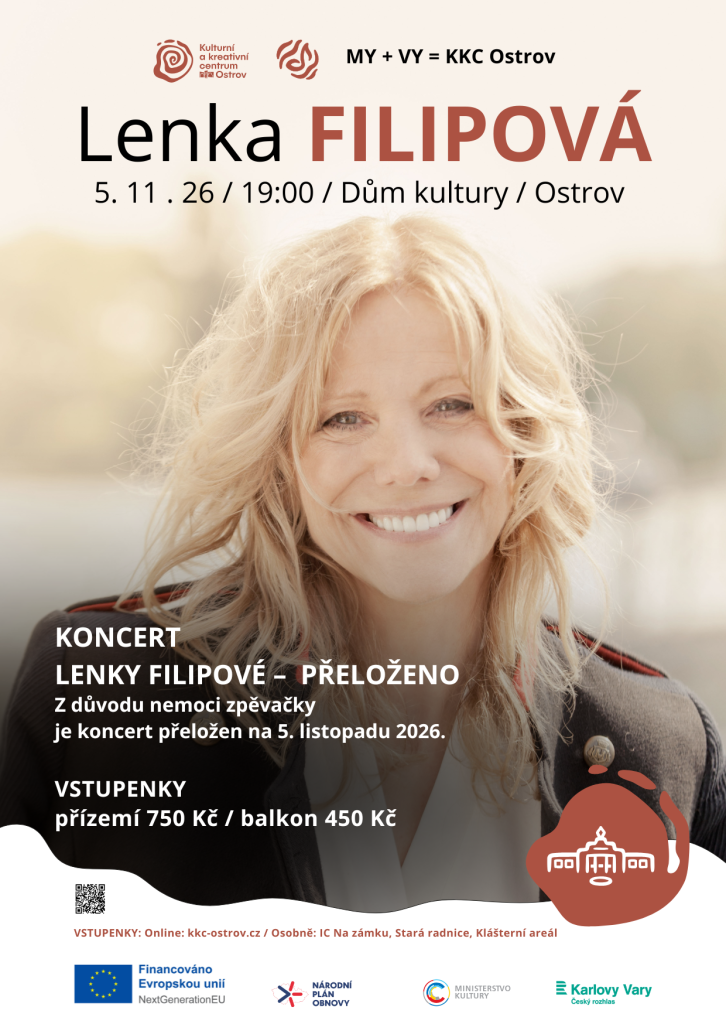 Kulturní a kreativní centrum Ostrov - LENKA FILIPOVÁ