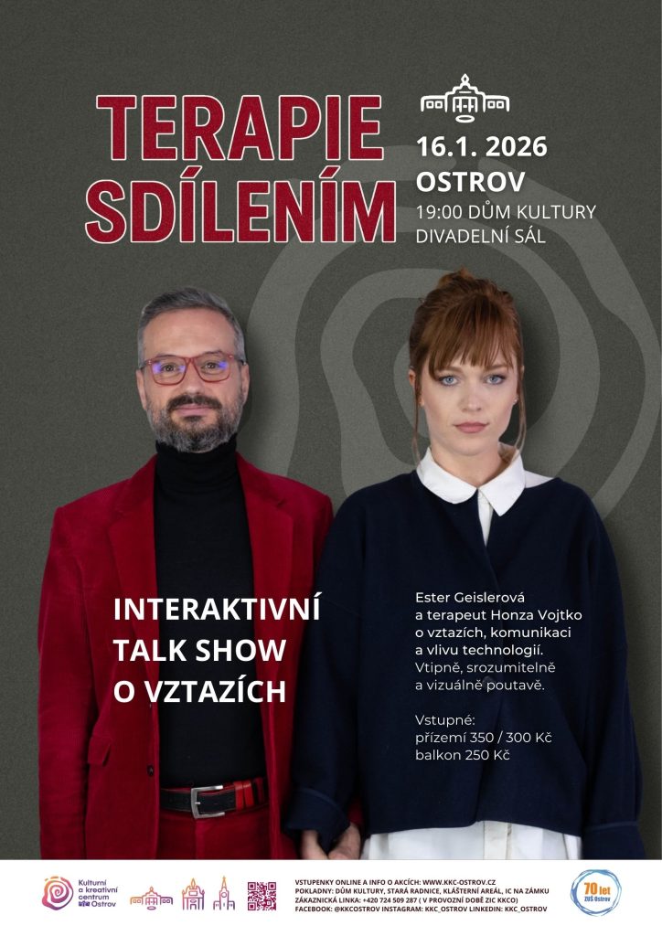 Kulturní a kreativní centrum Ostrov - TERAPIE SDÍLENÍM