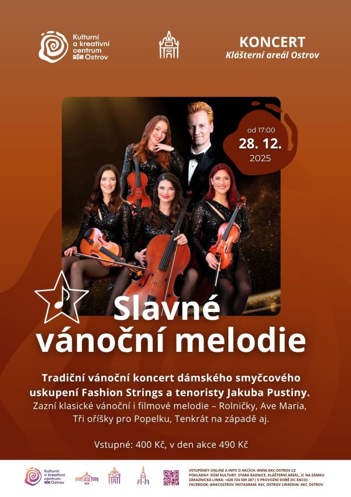 Kulturní a kreativní centrum Ostrov - SLAVNÉ VÁNOČNÍ MELODIE