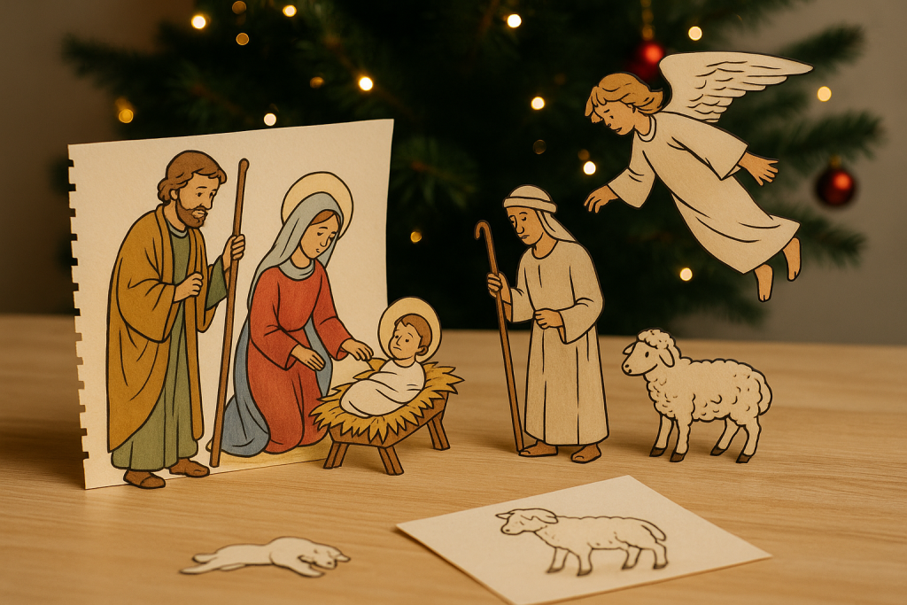 Kulturní a kreativní centrum Ostrov - PAPÍROVÉ BETLÉMY A STAROČESKÉ VÁNOCE - obr. 1