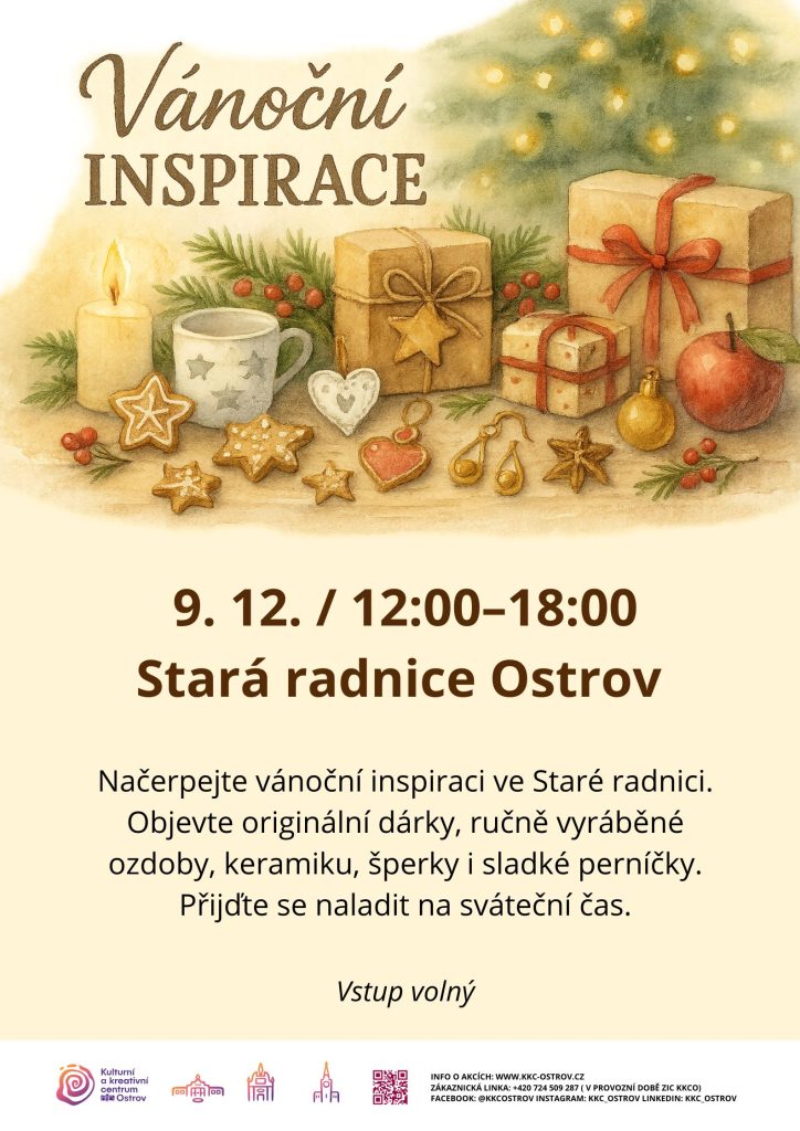 Kulturní a kreativní centrum Ostrov - VÁNOČNÍ INSPIRACE