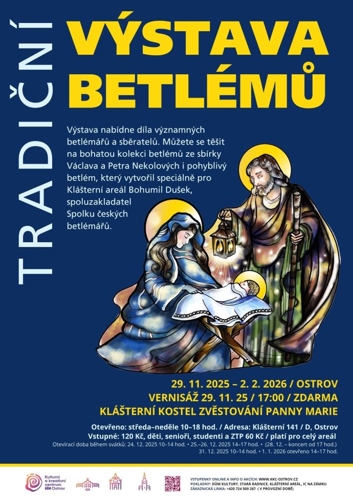 Kulturní a kreativní centrum Ostrov - Tradiční výstava betlémů