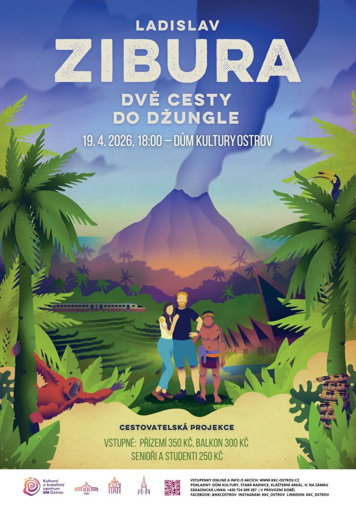 Kulturní a kreativní centrum Ostrov - Ladislav Zibura – Dvě cesty do džungle