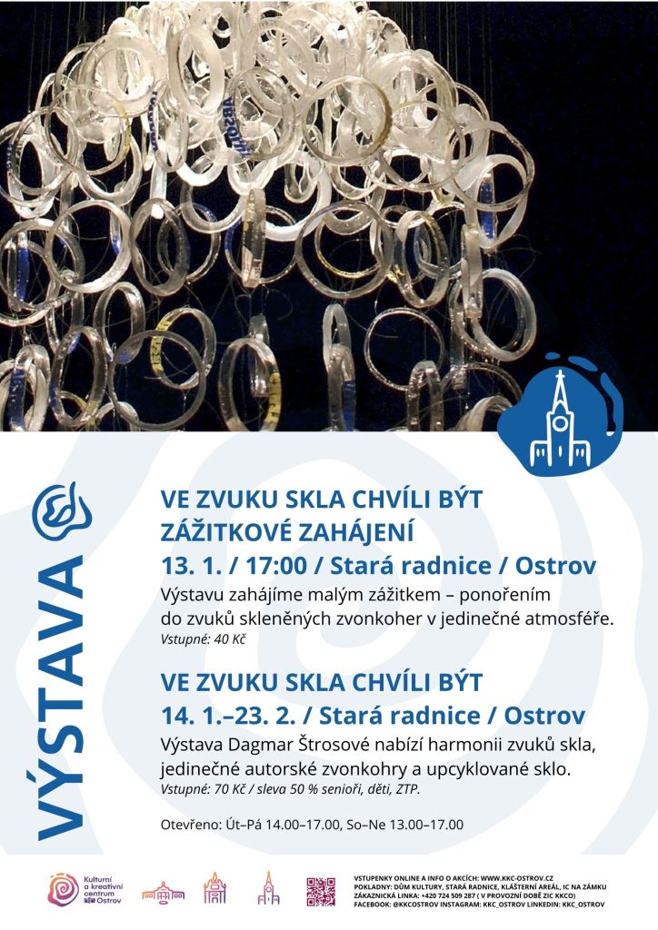 Kulturní a kreativní centrum Ostrov - VE ZVUKU SKLA CHVÍLI BÝT – ZÁŽITKOVÉ ZAKONČENÍ