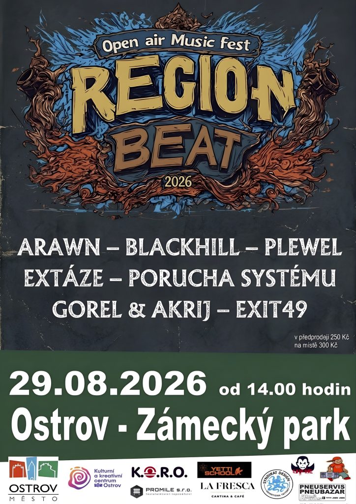 Kulturní a kreativní centrum Ostrov - REGIONBEAT 2026