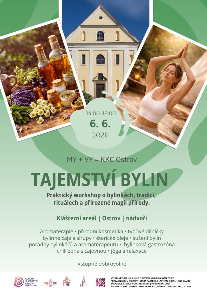 Kulturní a kreativní centrum Ostrov - TAJEMSTVÍ BYLIN