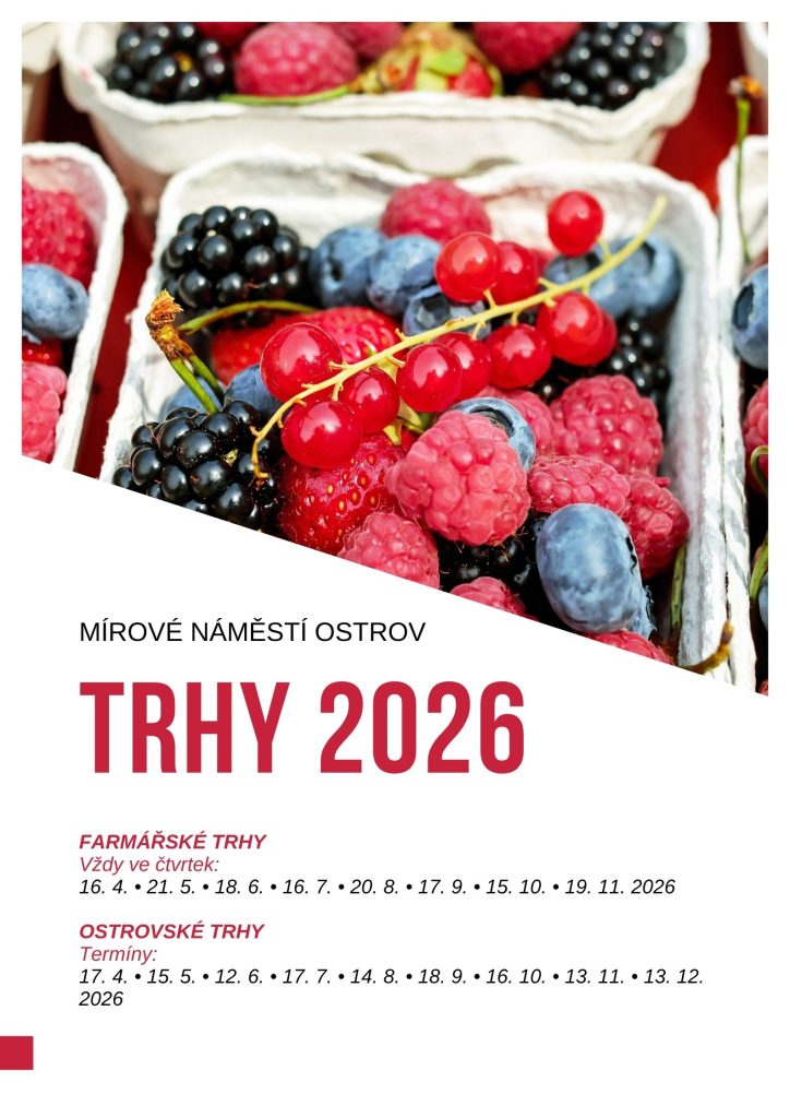 Kulturní a kreativní centrum Ostrov - FARMÁŘSKÉ TRHY / OSTROVSKÉ TRHY