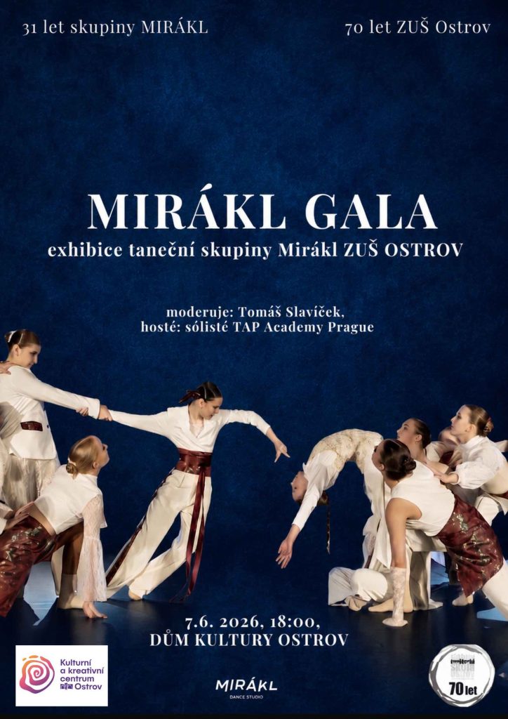 Kulturní a kreativní centrum Ostrov - MIRÁKL GALA