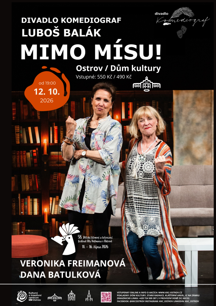 Kulturní a kreativní centrum Ostrov - MIMO MÍSU