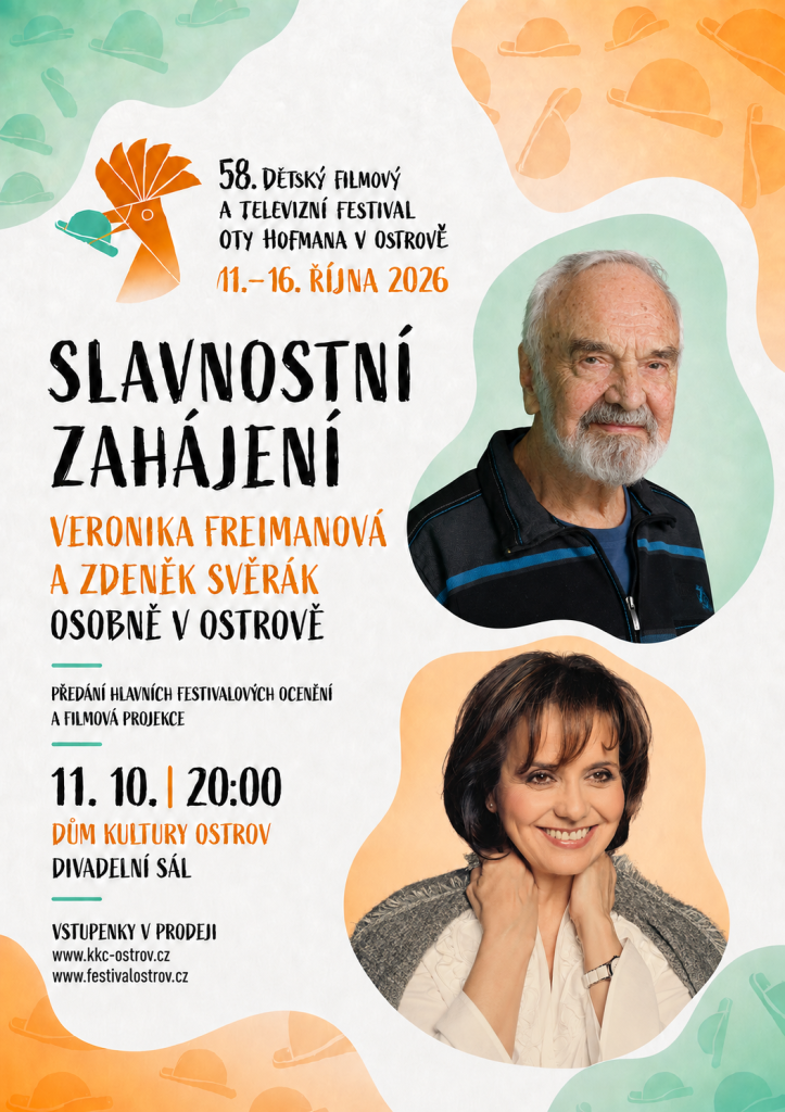 Kulturní a kreativní centrum Ostrov - SLAVNOSTNÍ ZAHÁJENÍ FESTIVALU S HVĚZDNÝMI HOSTY A FILMEM