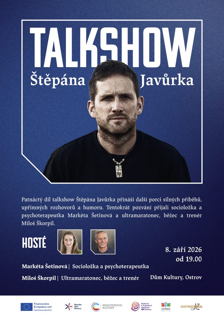 Kulturní a kreativní centrum Ostrov - Talkshow Štěpána Javůrka