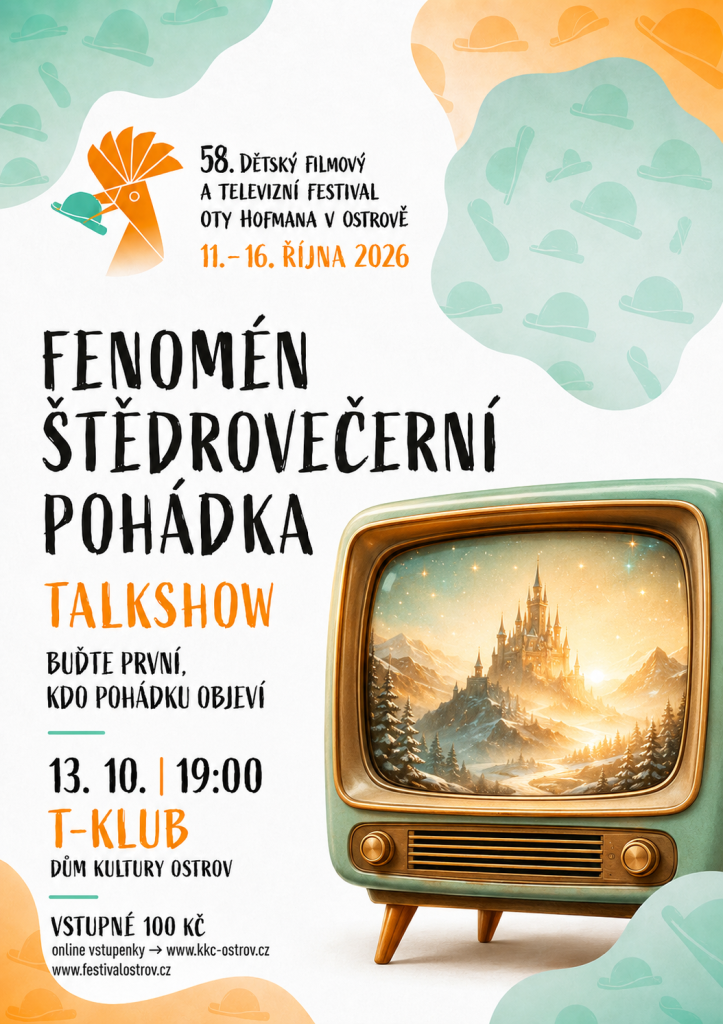 Kulturní a kreativní centrum Ostrov - FENOMÉN ŠTĚDROVEČERNÍ POHÁDKA – TALKSHOW
