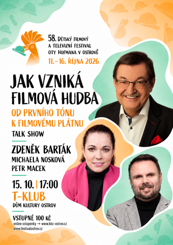 Kulturní a kreativní centrum Ostrov - Jak vzniká filmová hudba – Talkshow