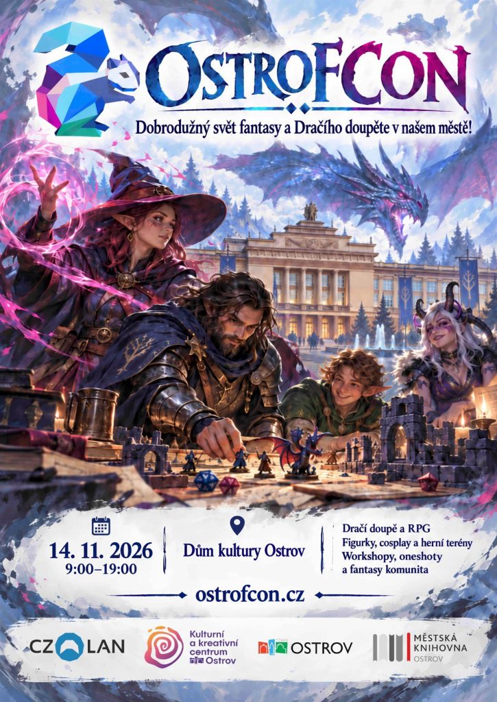 Kulturní a kreativní centrum Ostrov - OSTROFCON