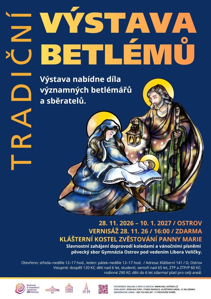 Kulturní a kreativní centrum Ostrov - TRADIČNÍ VÝSTAVA BETLÉMŮ