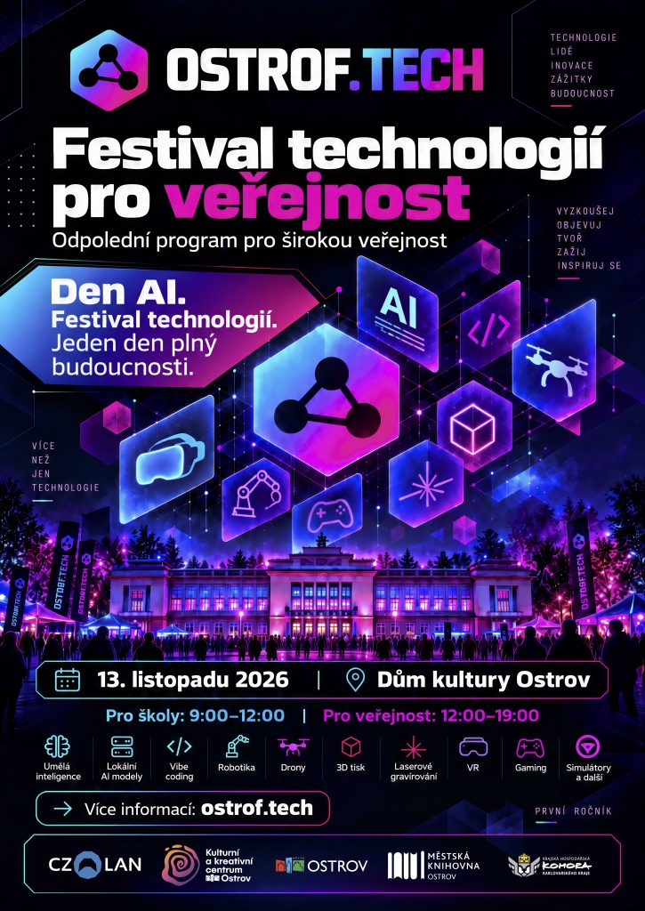 Kulturní a kreativní centrum Ostrov - OSTROF.TECH