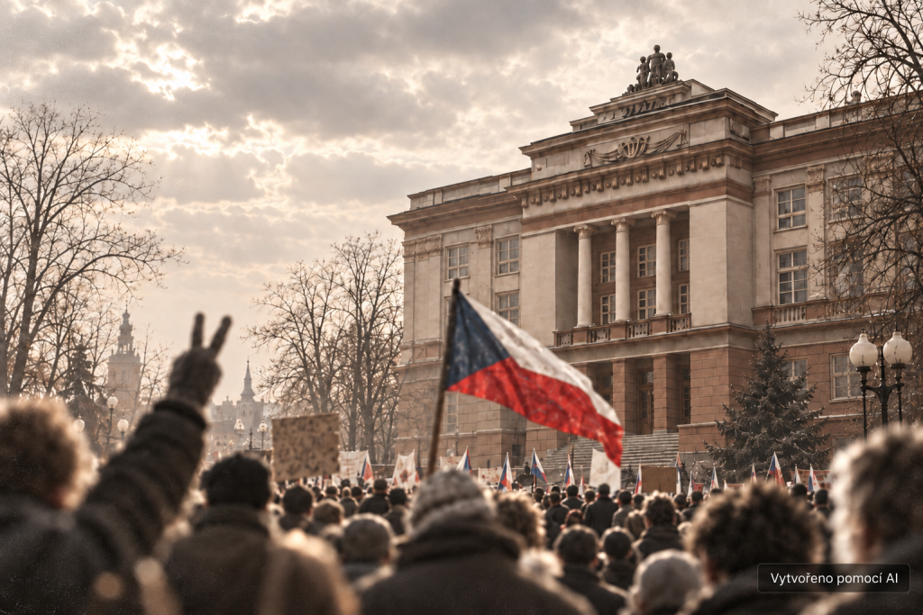 Kulturní a kreativní centrum Ostrov - NA CESTĚ K LISTOPADU ´89 - obr. 1