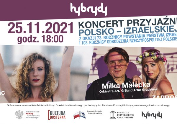 KONCERT PRZYJAŹNI POLSKO-IZRAELSKIEJ
