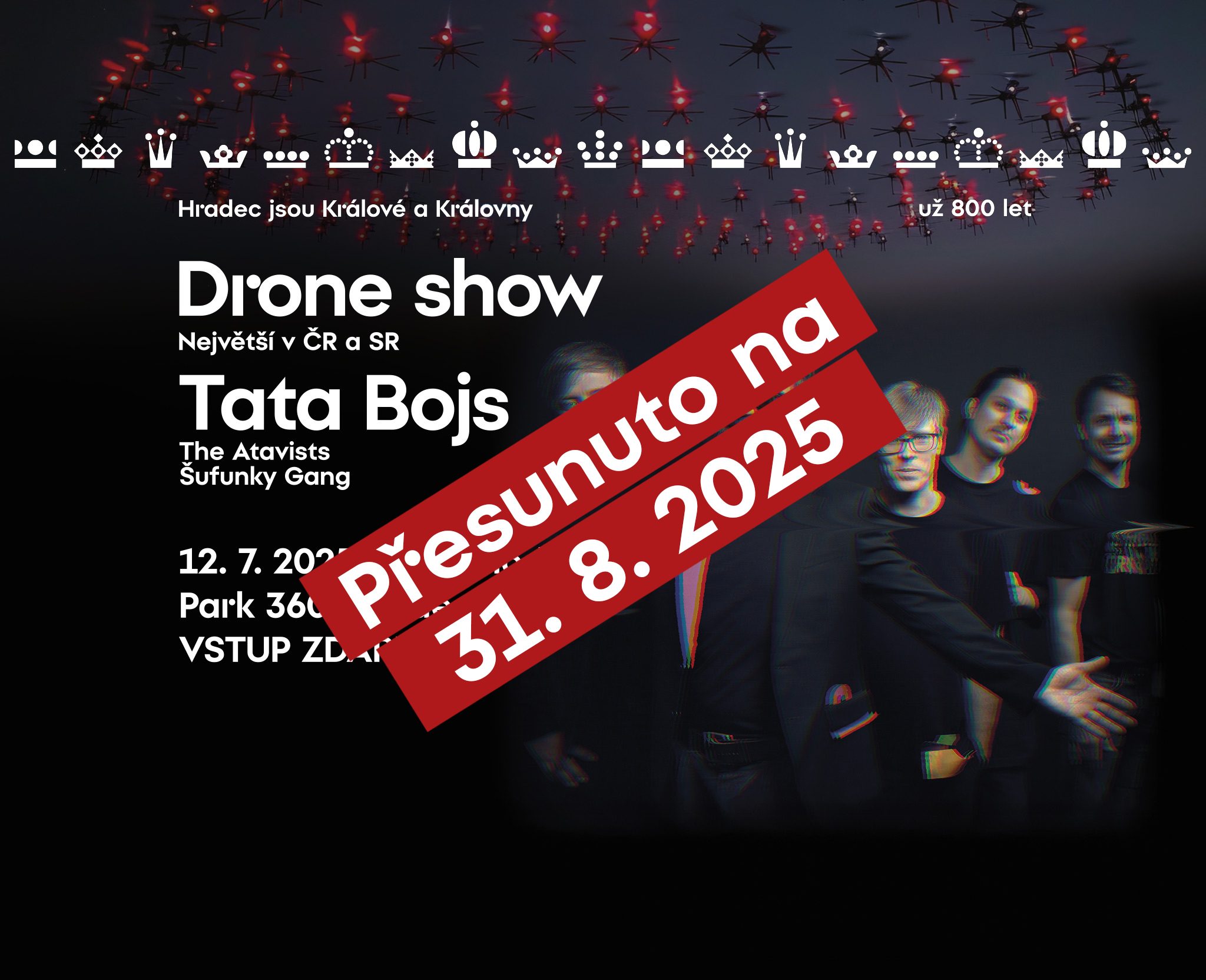 Změna termínu dron show