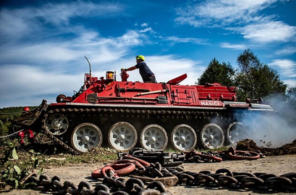 80 years of the fire brigade in Hradec