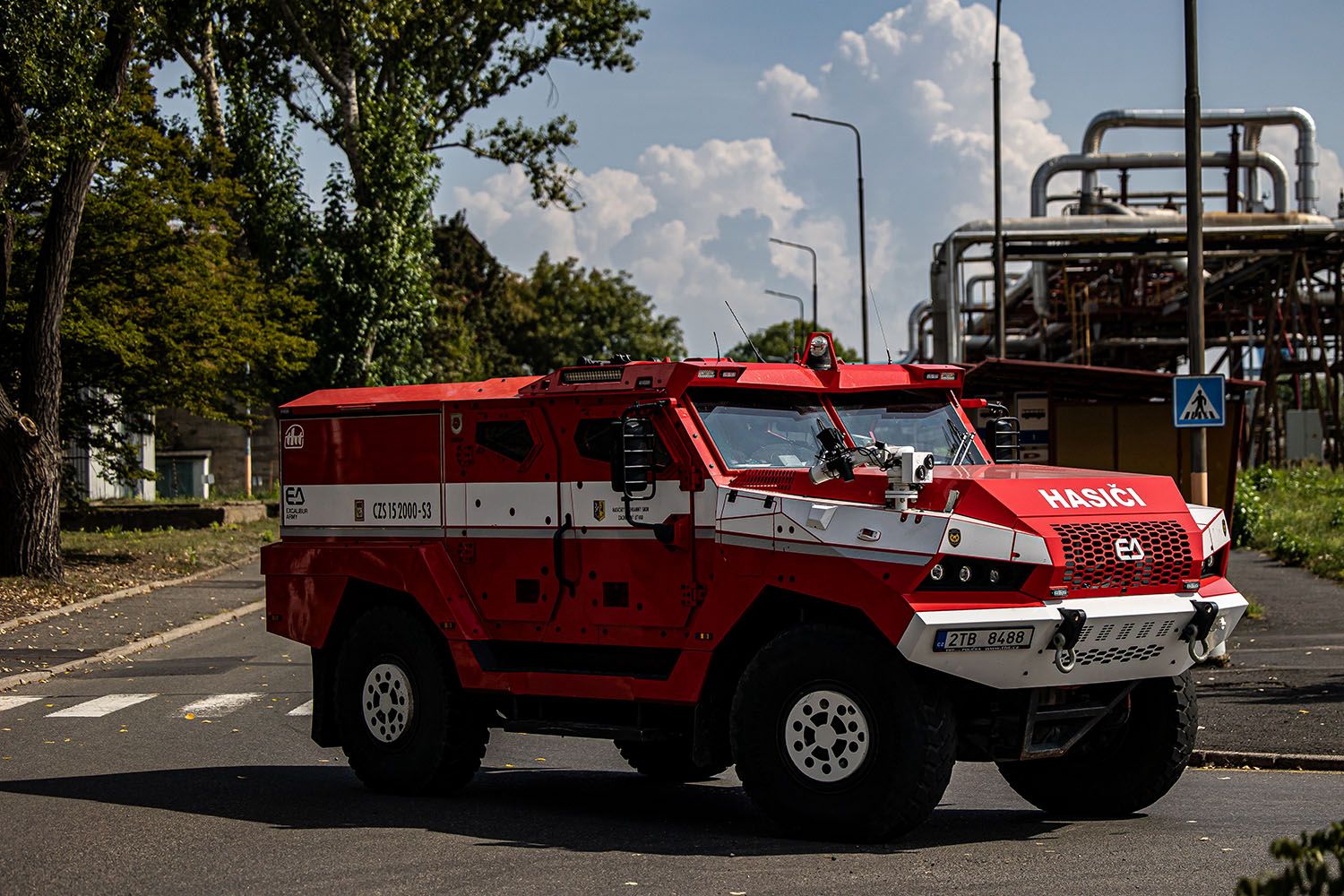 80 years of the fire brigade in Hradec