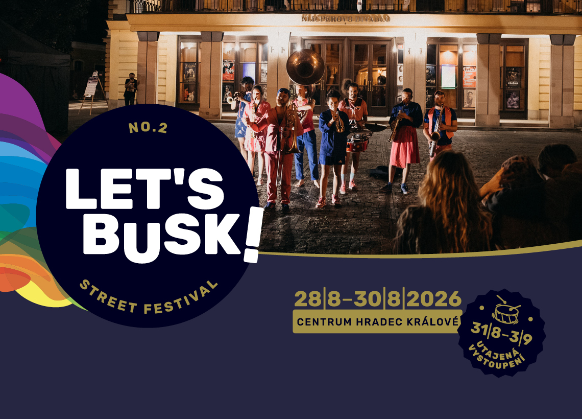 Jsme partnerem festivalu Let’s Busk!