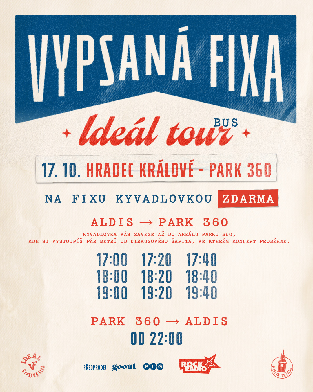Vypsaná fixa Ideál Tour