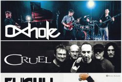 Fughu (ARG), Cruel, Oxhole, Personal Signet — Rock Café, Prague